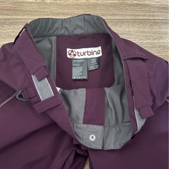 Turbine Outerwear Siren Purple Insulated Snow Ski Snowboard Pants Large Women’s - Picture 10 of 16